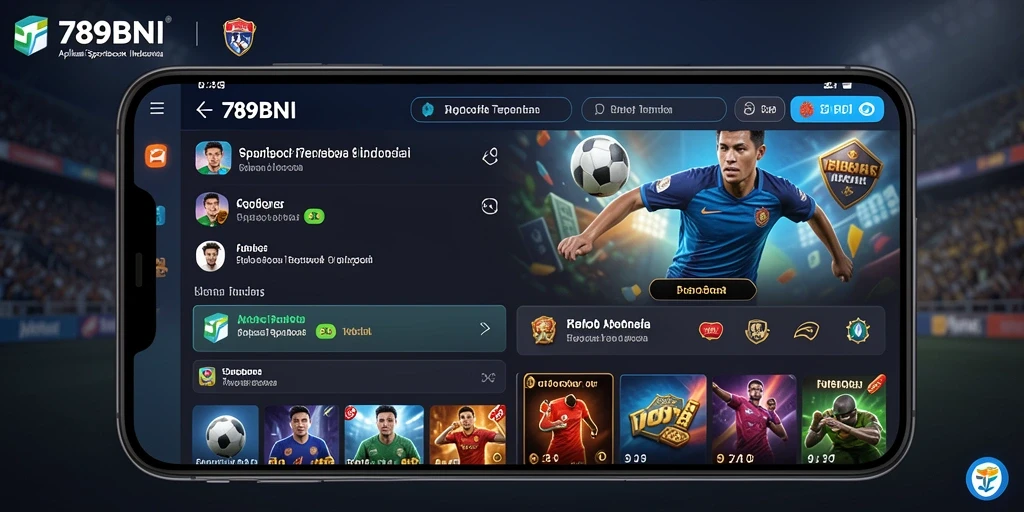 Tampilan gameplay menarik dari aplikasi Sportsbook 789BNI.