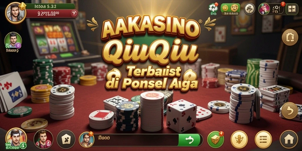 Tampilan gameplay menarik dari AAKASINO yang penuh dengan tantangan QiuQiu.