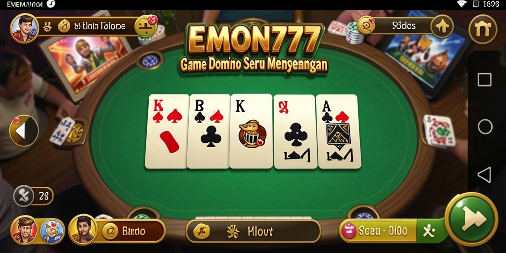 Tampilan gameplay menarik dari EMON777 yang mengasyikkan.
