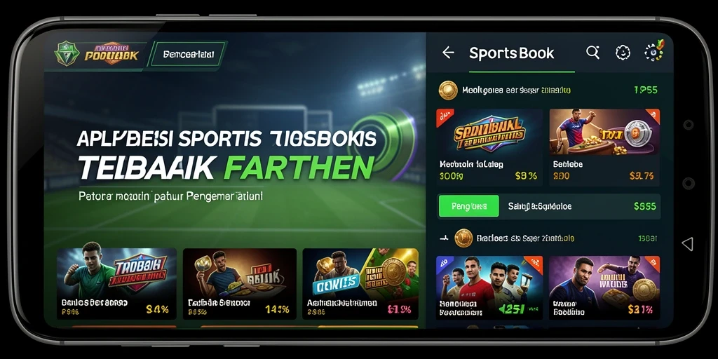 Screenshot RP55 menunjukkan betapa serunya permainan Sportsbook.