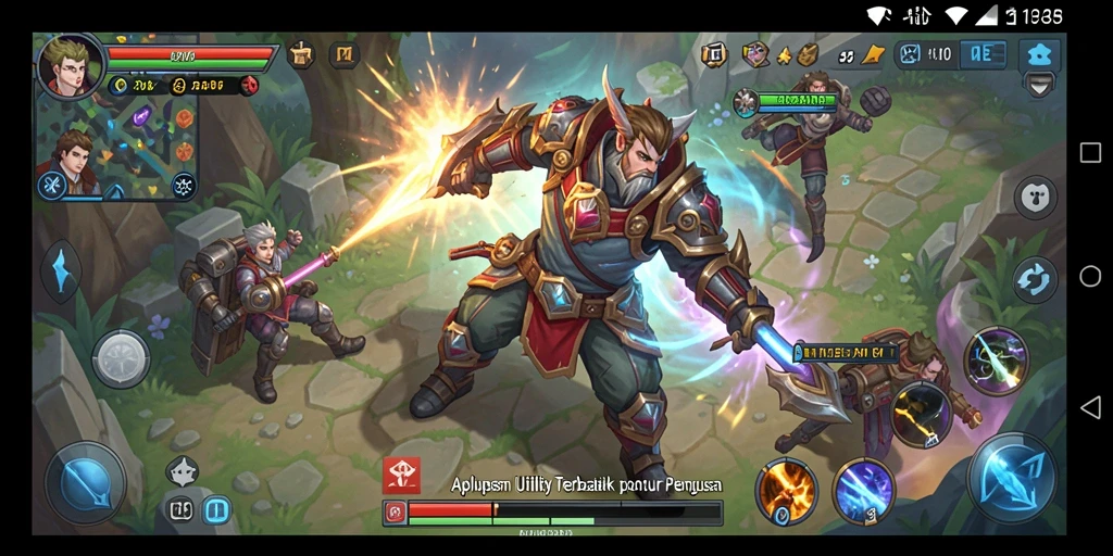 Tampilan RPGAME dengan fitur-fitur Utility yang bermanfaat.
